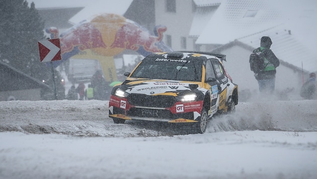 Michael Lengauer im Kampf mit der Strecke.