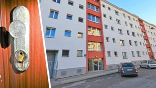 Tatort Rötzergasse: Hier ätzten die Täter Türschlösser (Symbolbild) auf.