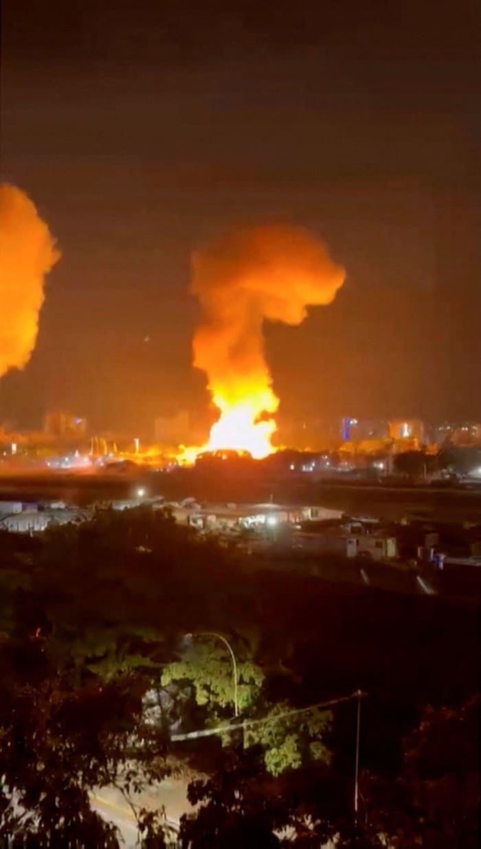 Explosionen in der Hauptstadt Caracas