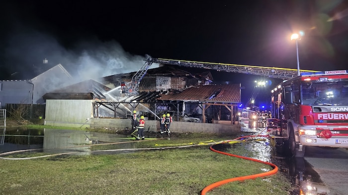 Der Sachschaden nach dem Großbrand ist groß.