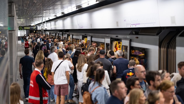 Rund um den Eurovision Song Contest wollen die Wiener Linien ihre Intervalle verstärken: Die ...