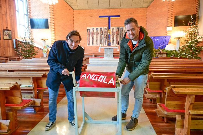 300 Menschen setzen sich für Angola ein.