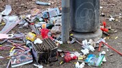Ein „Müll-Chaos“ hinterließen Unbekannte am Kreuzbergl in Klagenfurt.