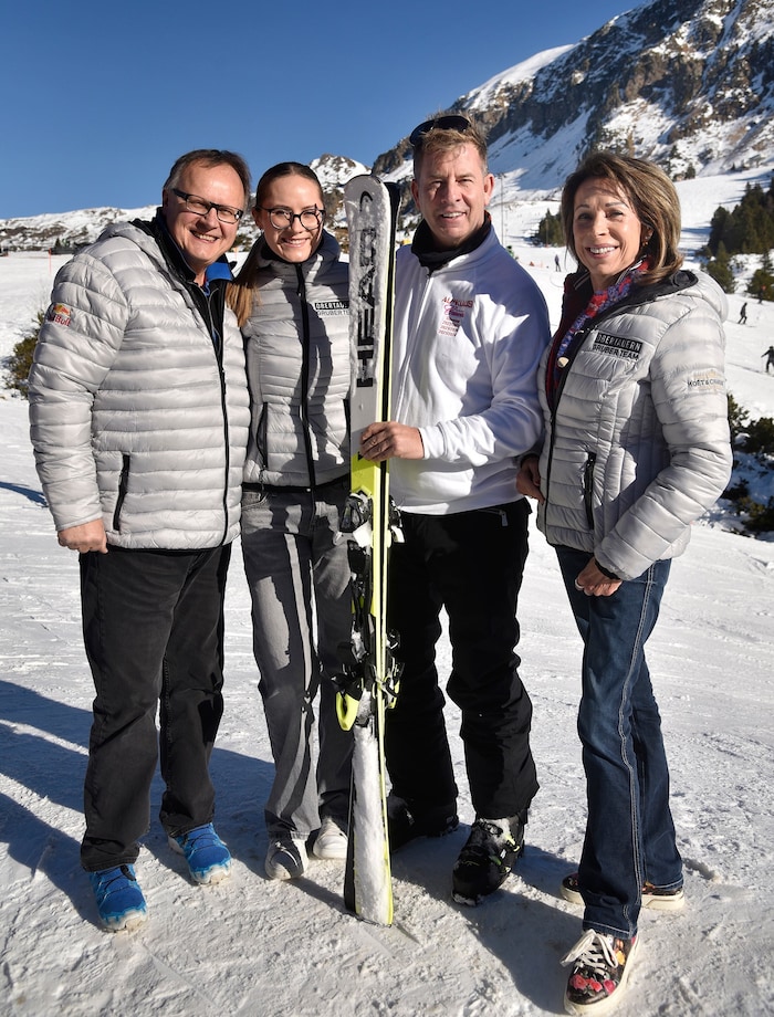 Gastgeberfamilie Gruber von Hotel Cinderella in Obertauern ist prominenten Besuch gewohnt. ...