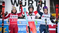 Julia Scheib, Camille Rast und Paula Moltzan (von li. nach re.)