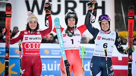 Julia Scheib, Camille Rast und Paula Moltzan (von li. nach re.)