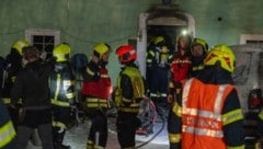 Rund 56 Kameraden waren vor Ort im Einsatz