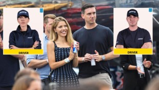 Sind bei der Rallye-Dakar am Start: Victoria Swarovski alias „Vic Flip“ (li.) und Mark ...