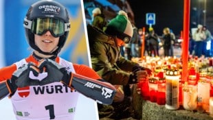 Camille Rast dachte am Tag ihres großen Triumphs an die vielen Opfer der Brandkatastrophe in ...