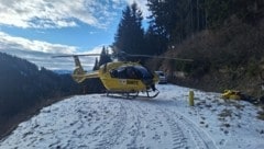 In der Steiermark ist am Freitag ein Mann gerettet worden, der sich bei der Waldarbeit verletzt ...