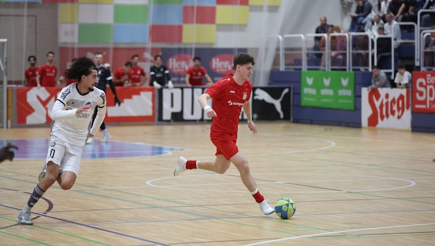 Ikache (li.) und Co. schieden aus. Seekirechen (Neumayr) kam souverän weiter.