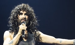 Conchita Wurst beim Eurovision Song Contest 2024 in Basel