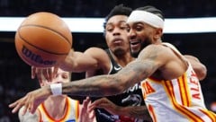 Die Toronto Raptors besiegen die Atlanta Hawks.