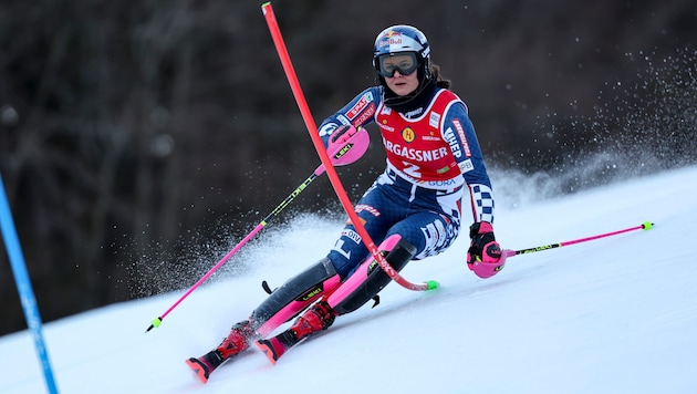 Zrinka Ljutic schied auch in Kranjska Gora aus.