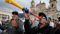 Auch in Kolumbien wurde die Festnahme Maduros ausgiebig gefeiert.