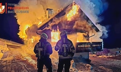 Das Büro- und Wohnhaus stand in Vollbrand