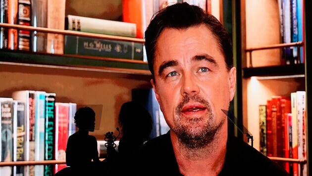 Statt persönlichem Auftritt gab es vom Hollywoodstar nur eine Videobotschaft.