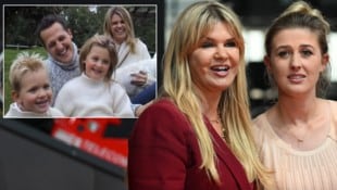 Dieses süße Familienbild postete Gina Schumacher (rechts) anlässlich des Geburtstags ihres ...