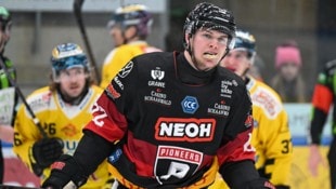 Luca Erne läuft heute erstmals wieder im Pioneers-Dress auf.