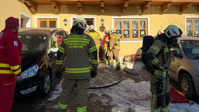 Das Feuer war in knapp einer Stunde gelöscht.