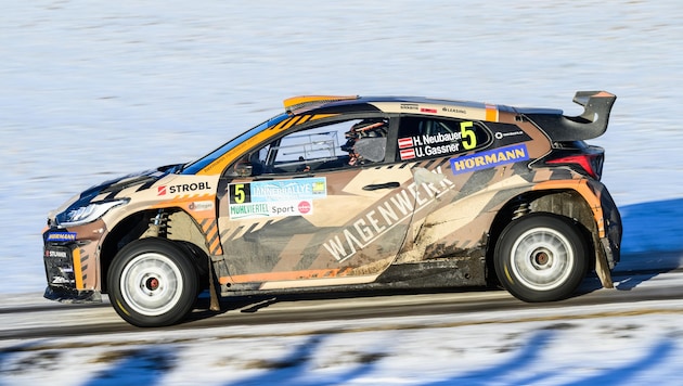 Hermann Neubauer fuhr auf Platz vier.