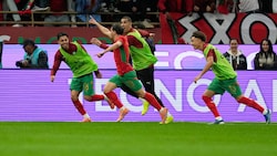 Brahim Diaz lässt sich feiern.