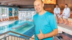 Die Becken des Thayatalbads (li.) können Schulen besonders am Vormittag nutzen. „Unsere tolle ...