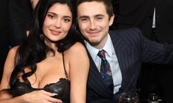 Timothée Chalamet machte seiner Freundin Kylie Jenner bei den Critics Choice Awards eine ...