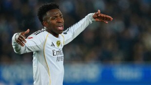Vinicius Junior wurde erneut unter Pfiffen ausgewechselt.