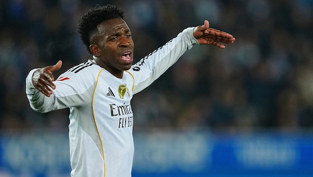 Vinicius Junior wurde erneut unter Pfiffen ausgewechselt.