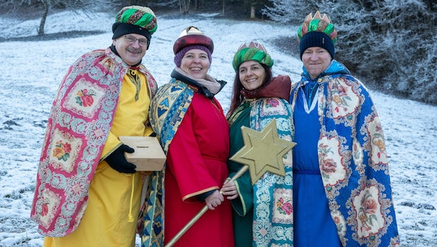 Magek, Wurzer, Goritschnig-Orasch und Zausnig ziehen seit mittlerweile drei Jahren durchs ...