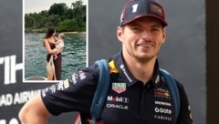 Max Verstappen urlaubt mit seiner Familie.