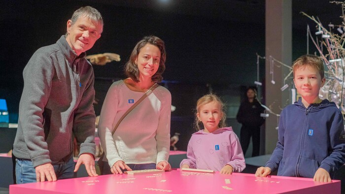 Familie Nestler aus St. Florian freute sich über den gemeinsamen Ausflug