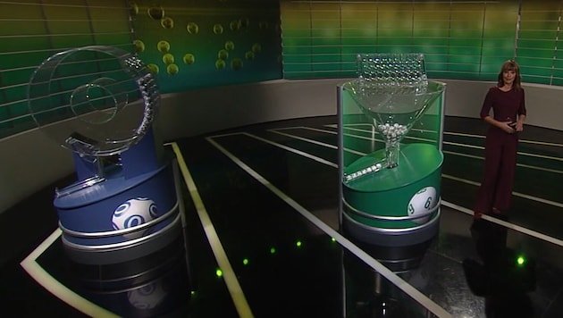 Viele Zuschauer fragten sich: Wo ist die gelbe Lotto Plus-Maschine?