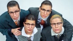 Das klagenfurter Ensemble bringt mit „kunstschmutzen“ eine „jandl schau“. 