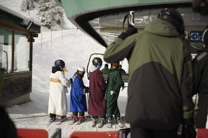 Kein gewöhnlicher Anblick.