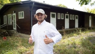 Wohltäter Mario Orth geht bei Kälte 296 Kilometer von Wien zu Fuß nach Klagenfurt.