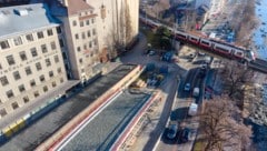 Schon ab Mittwoch wird die Rauchmühlbrücke erneuert.