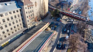Schon ab Mittwoch wird die Rauchmühlbrücke erneuert.
