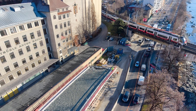 Schon ab Mittwoch wird die Rauchmühlbrücke erneuert.