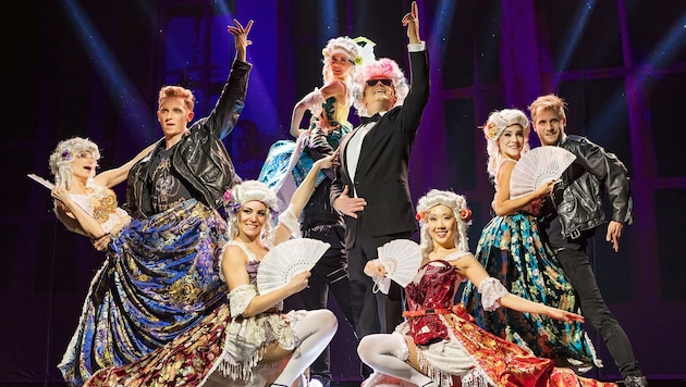 Das Musical „Falco meets Amadeus“ gastiert am Mittwoch in der Salzburgarena.