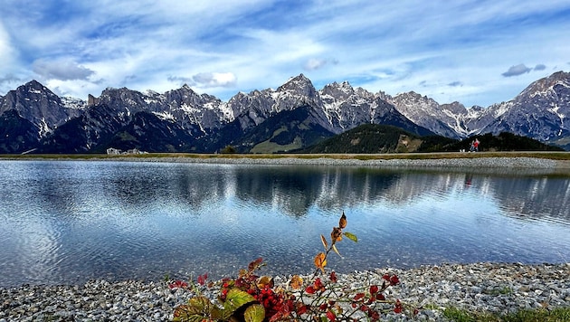 Die Luft zum Atmen ist glasklar in Österreich.