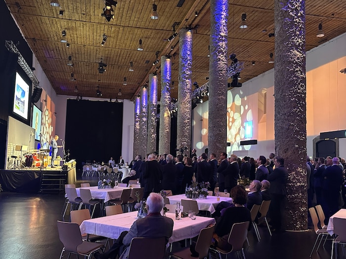 Neujahrsempfang im Salzlager Hall