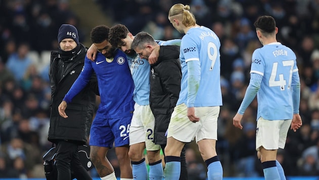 Josko Gvardiol verletzte sich im Liga-Spiel gegen Chelsea.