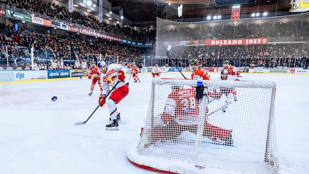 Für Hochkofler (li.) und Co. gab‘s in Bozen zwei Punkte.
