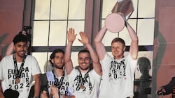 Martin Hinteregger feierte mit Eintracht Frankfurt 2022 den Europa-League-Sieg.