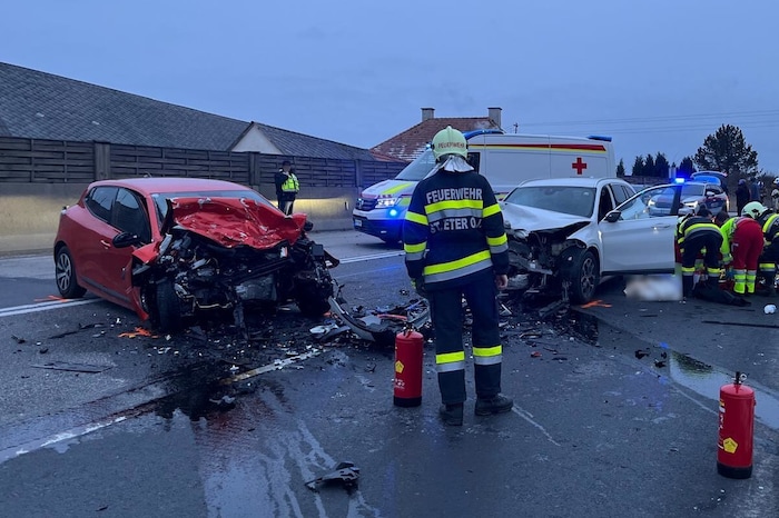 Der zweite schwere Unfall ereignete sich auf der B317.