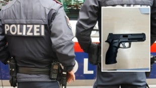 Einer der Jugendlichen hatte unter seinem T-Shirt eine Luftdruckpistole versteckt.