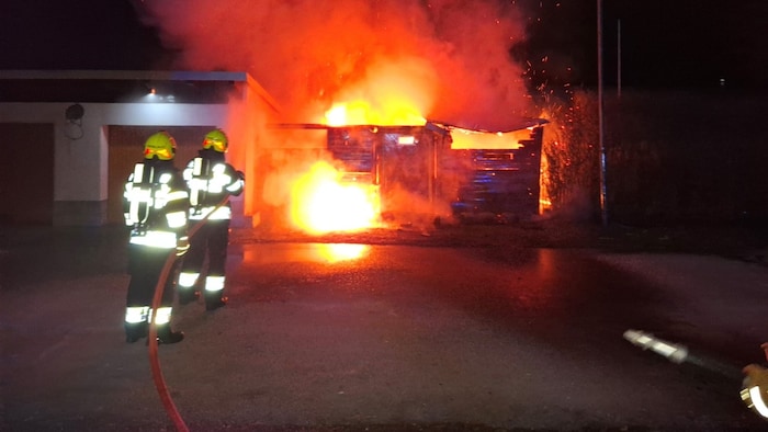 Die Einsatzkräfte verhinderten Schlimmeres.