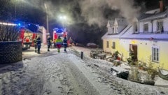 Das betroffene Wohnhaus in Naas bei Weiz